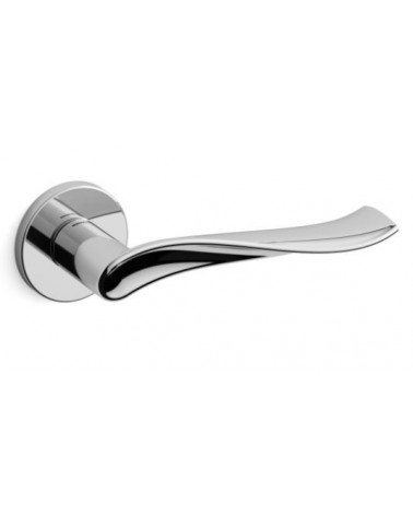 Tirador de puerta cromo pulido Mandelli Spin tirador de diseño