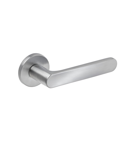 Tirador de puerta cromada satinada RITA tirador de diseño