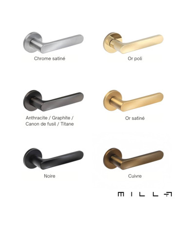 Manilla de puerta RITA manilla de diseño con 7 variantes