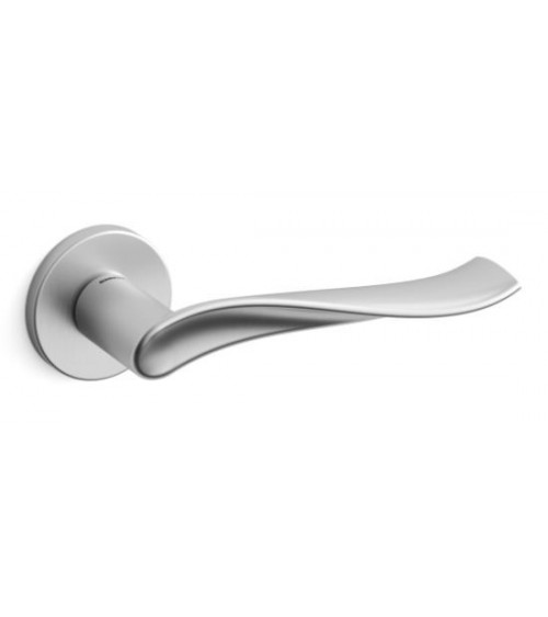 Tirador de puerta cromo satinado Mandelli Spin tirador de diseño