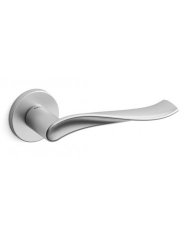 Tirador de puerta cromo satinado Mandelli Spin tirador de diseño