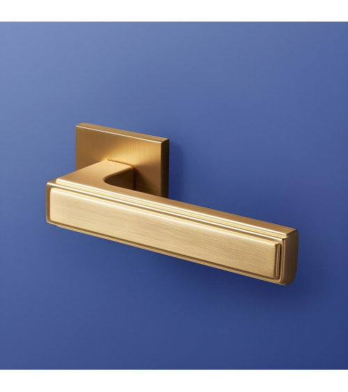 Manija de puerta dorado pulido FRESSIA diseño
