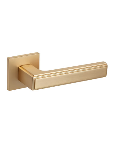 Manija de puerta dorado satinado FRESSIA diseño