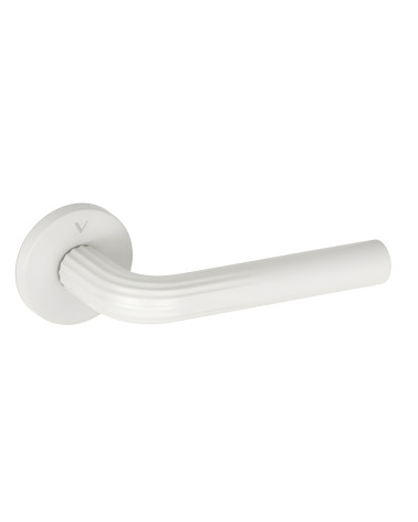 Manija de puerta minimalista en zamak FRELLA redonda diseño