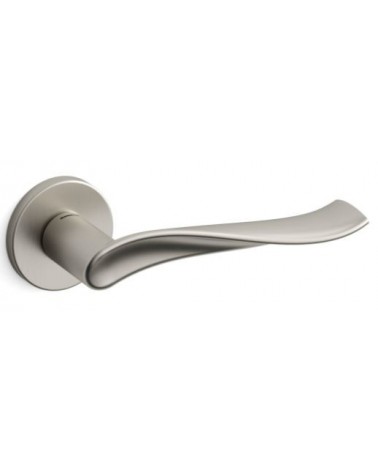 Manecilla de puerta níquel satinado Mandelli Spin manecilla de diseño