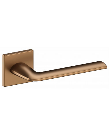 Manilla de puerta marrón claro cuadrada Stinger