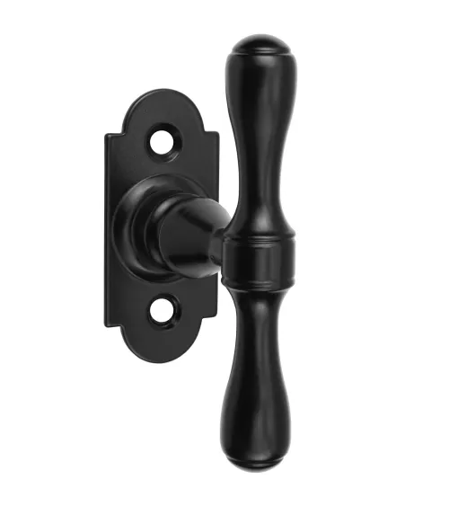 Cremona de ventana retro negra mate – Colección Joséphine