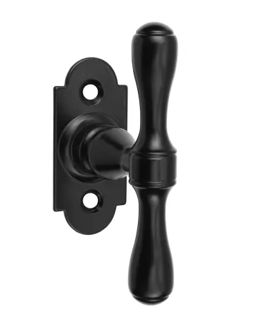 Cremona de ventana retro negra mate – Colección Joséphine