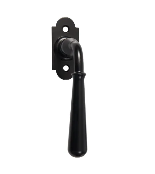 Manilla de ventana retro en negro mate – Colección Hinon