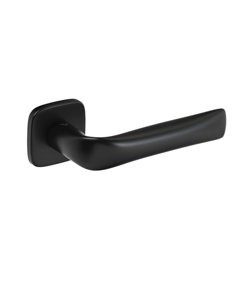 Manilla de puerta acabado negro FOLD