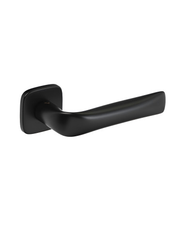 Manilla de puerta acabado negro FOLD