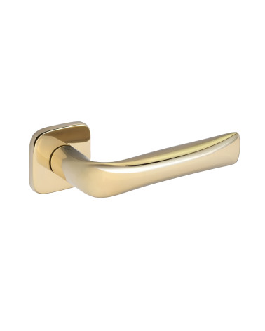 Manilla de puerta acabado oro pulido FOLD