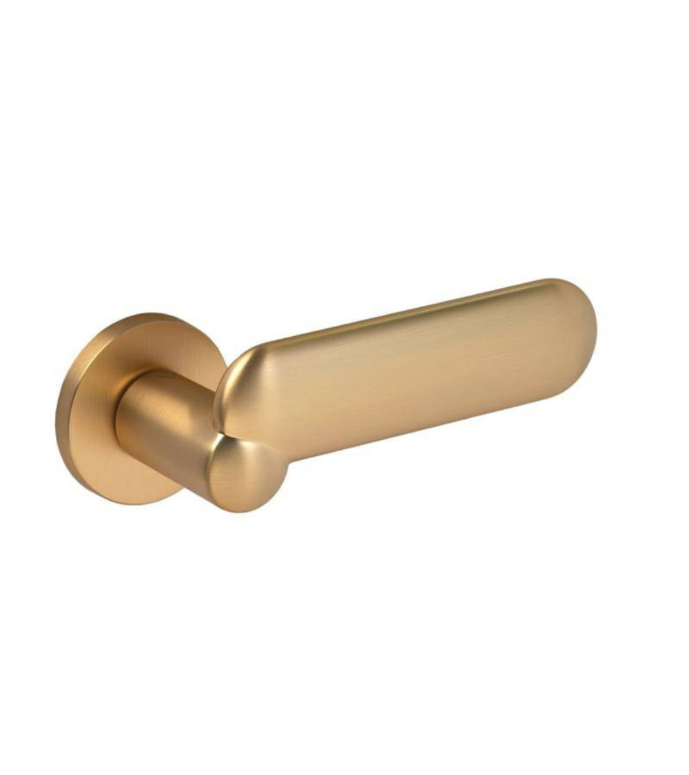 Tirador de puerta acabado oro satinado KELEDRES diseño