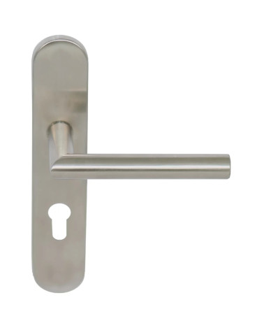 Manilla sobre placa inox 316 Altesse – Resistente exterior y zona costera | MillaPoignees