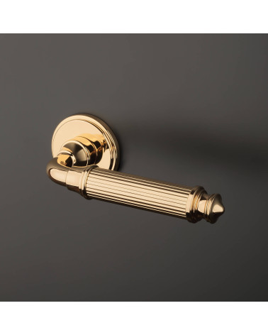 Tirador de puerta retro NIGELLA diseño decorativo vista de cerca