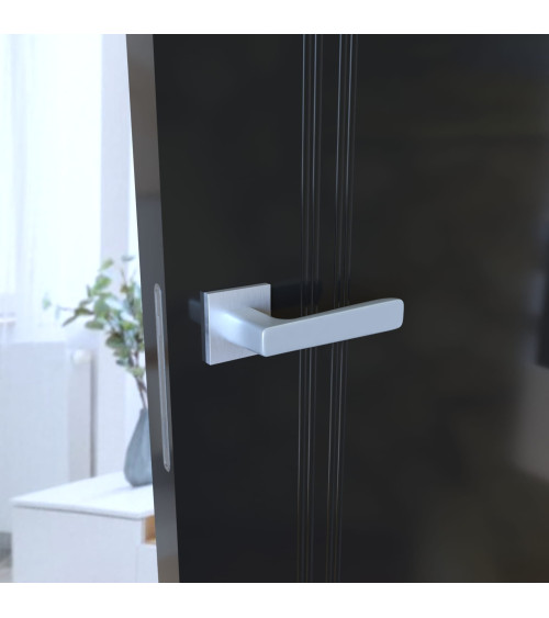 Manecilla de puerta cromo satinado PARMA diseño