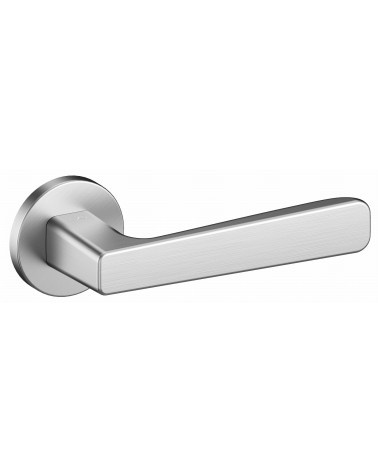 Tirador de puerta cromo satinado PARMA herraje de diseño
