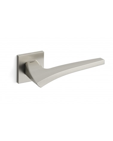 Tirador de puerta níquel satinado Mandelli Astrid tirador de diseño