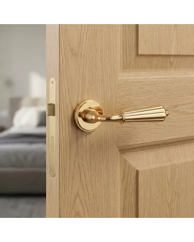 Manilla de puerta en Zamak - Modelo LIMONA Millapoignées
