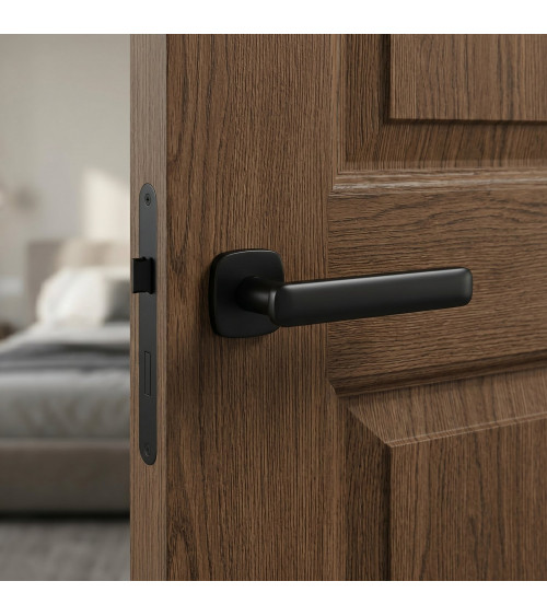 Tirador de puerta negra FORMA tirador de diseño