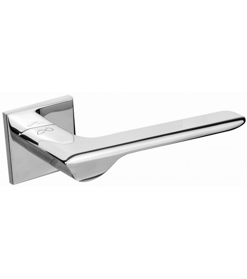 Tirador de puerta cromo pulido LIGNE diseño