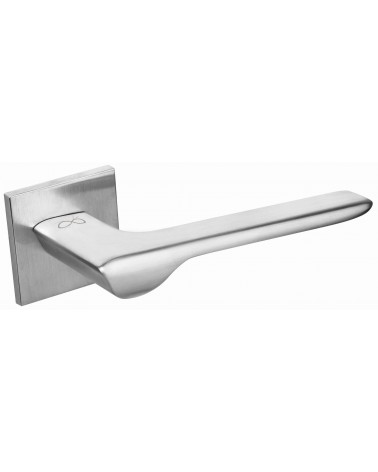Tirador de puerta cromo cepillado LIGNE diseño