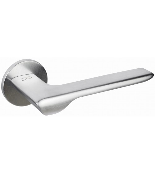 Tirador de puerta cromo cepillado LIGNE tirador de diseño