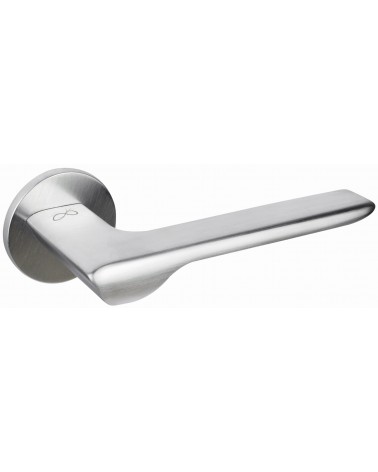 Tirador de puerta cromo cepillado LIGNE tirador de diseño
