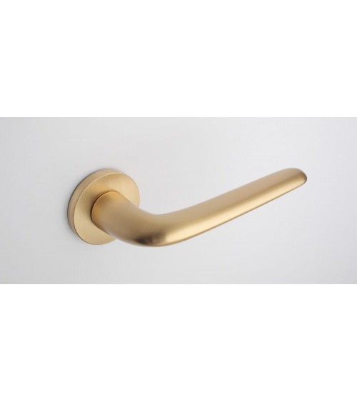 Palanca de puerta oro mate AZALIA palanca de diseño
