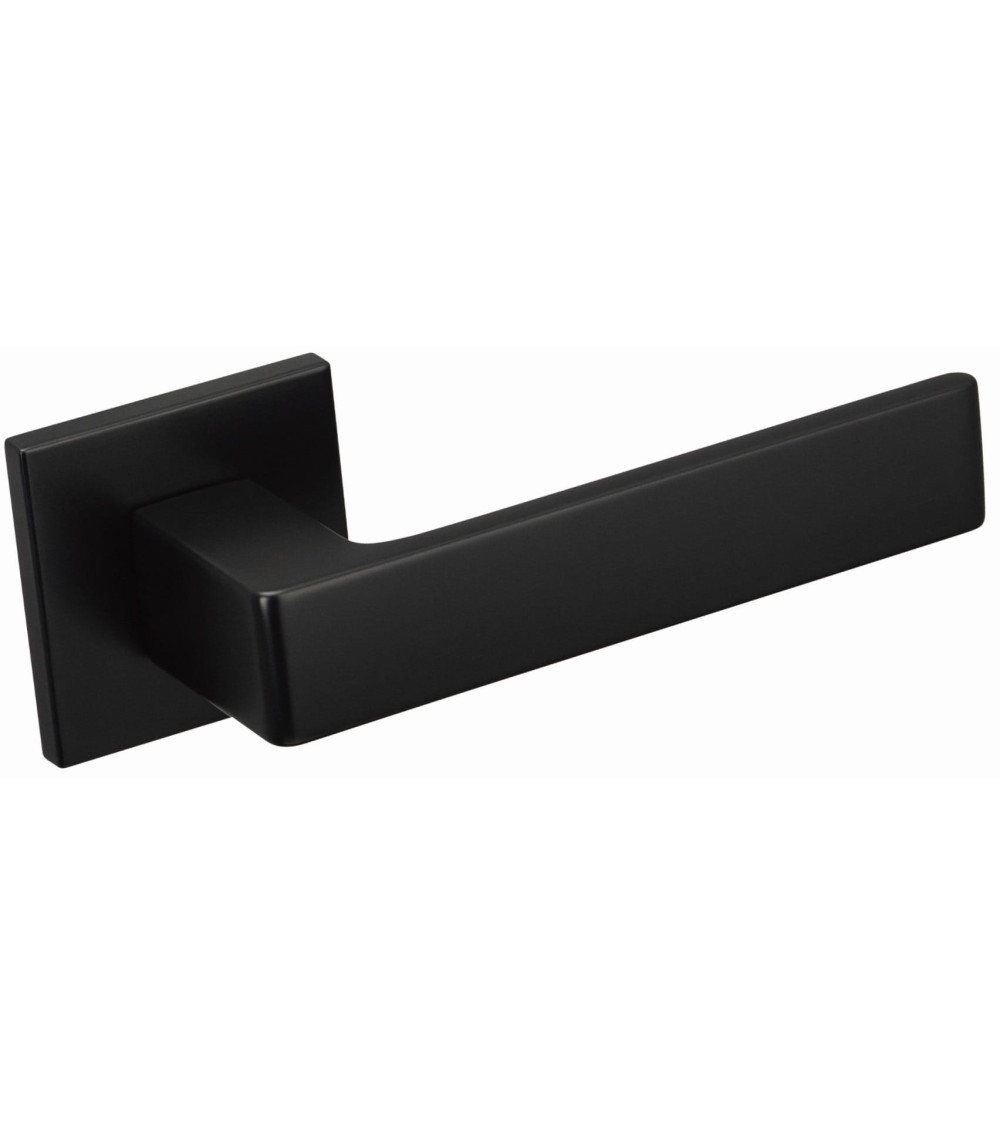 Manija de puerta negra Apollo diseño