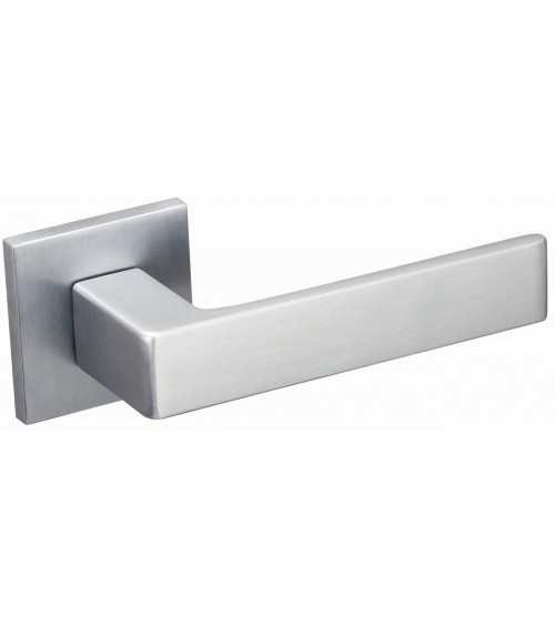Manija de puerta cromo cepillado Apollo diseño