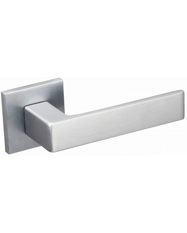 Manija de puerta cromo cepillado Apollo diseño
