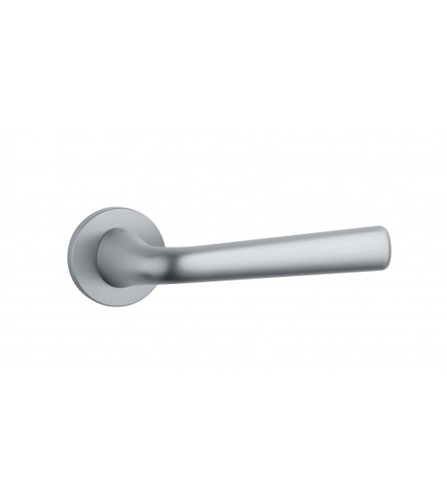 Tirador de puerta cromo satinado TULIPA para puerta interior de diseño