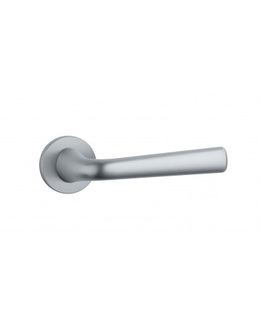 Tirador de puerta cromo satinado TULIPA para puerta interior de diseño