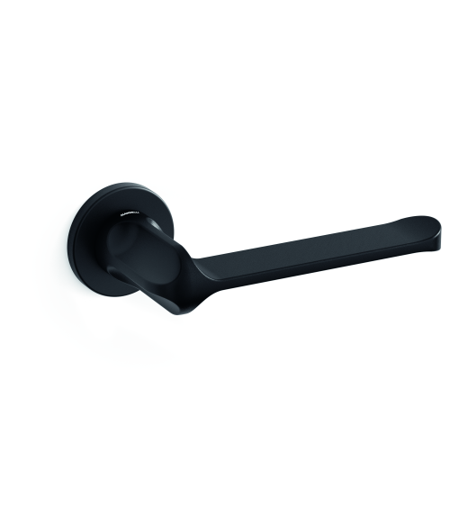 Manija de puerta negra Mandelli MM80 diseño