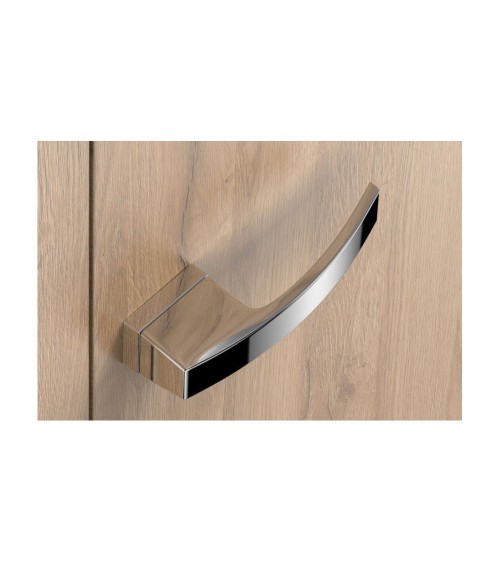 Manilla de puerta cromo pulido Arc diseño