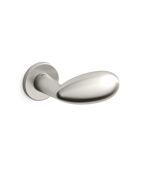 Manija de puerta níquel satinado Mandelli Led diseño