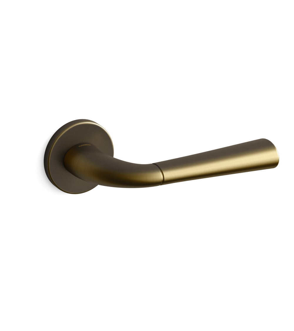 Manecilla de puerta bronce mate Mandelli Start diseño