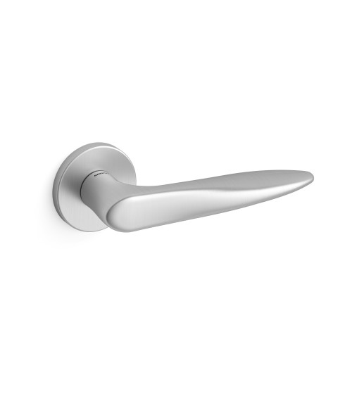 Manija de puerta cromo satinado Mandelli Zoe manija de diseño