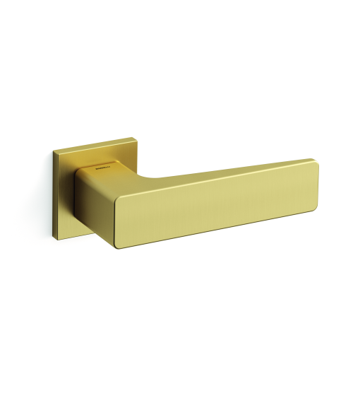 Tirador de puerta oro satinado Mandelli Virgo diseño