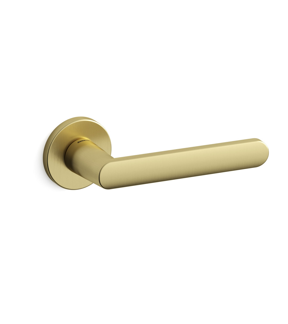 Tirador de puerta oro mate Mandelli Zante tirador de diseño