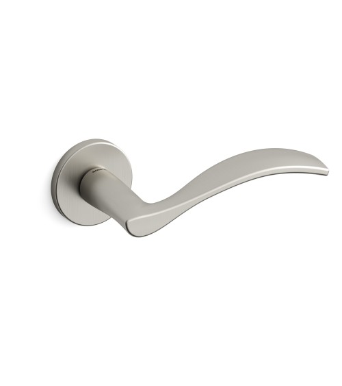Tirador de puerta níquel satinado Mandelli Zen tirador de diseño