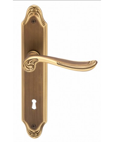 Tirador de puerta sobre placa longitudinal Mandelli Lord tirador de diseño