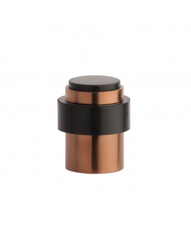 Tope de puerta cobre STOPPER, para suelo y pared - tirador de diseño
