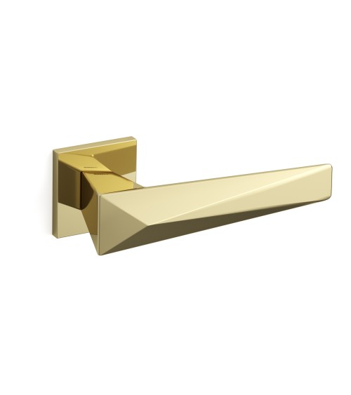 Tirador de puerta oro pulido Mandelli Zeit tirador de diseño