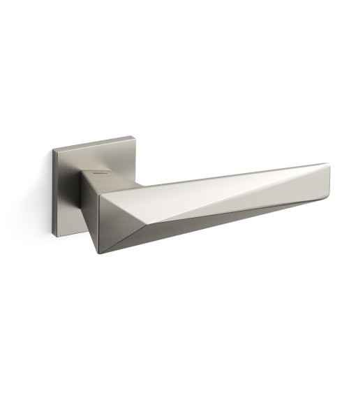 Tirador de puerta níquel satinado Mandelli Zeit tirador de diseño