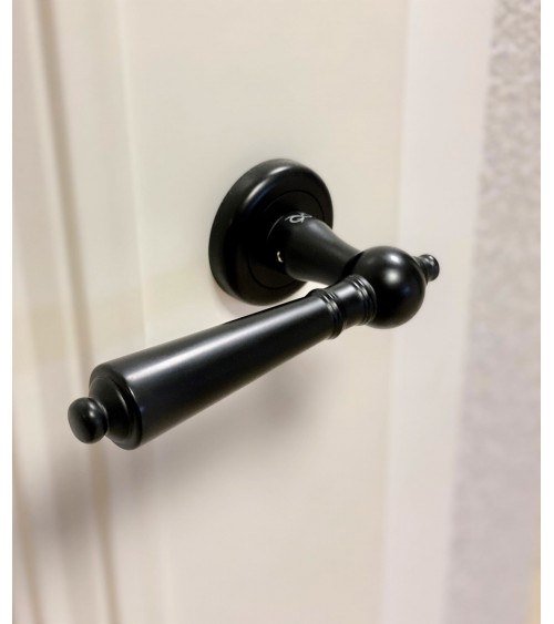 Manija de puerta negra MILLENAIRE manija de diseño