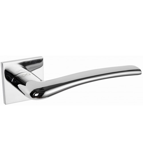 Tirador de puerta cromada pulida VENTO diseño