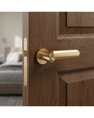 Tirador de puerta acabado oro satinado KELEDRES