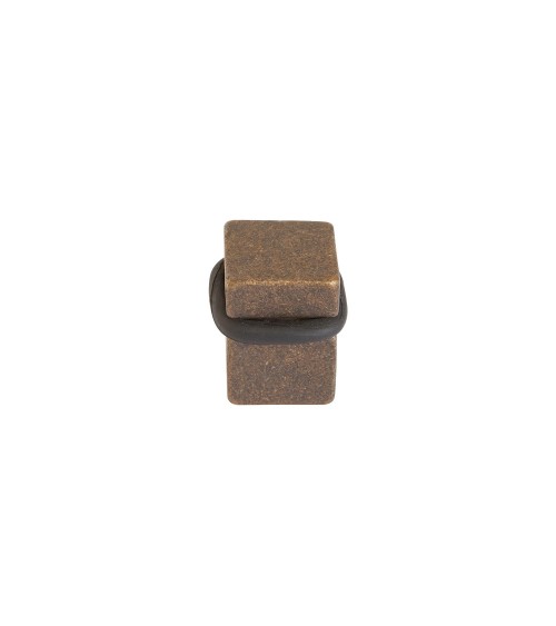 Tope de puerta Pure en bronce - manilla de diseño